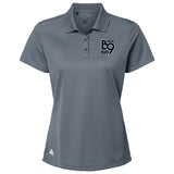 Back 9 Bullies Adidas Women's Performance Pique Polo