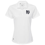 Back 9 Bullies Adidas Women's Performance Pique Polo