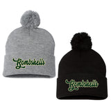 Bombshell's Fastpitch Sportsman 12" Pom-Pom Cuffed Beanie