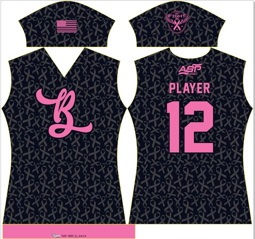 Bombshells Fastpitch Womens/Girls Full Sublimation Uniform Short Sleeve