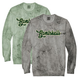 Bombshell's Fastpitch Color Blast Crewneck Sweatshirt