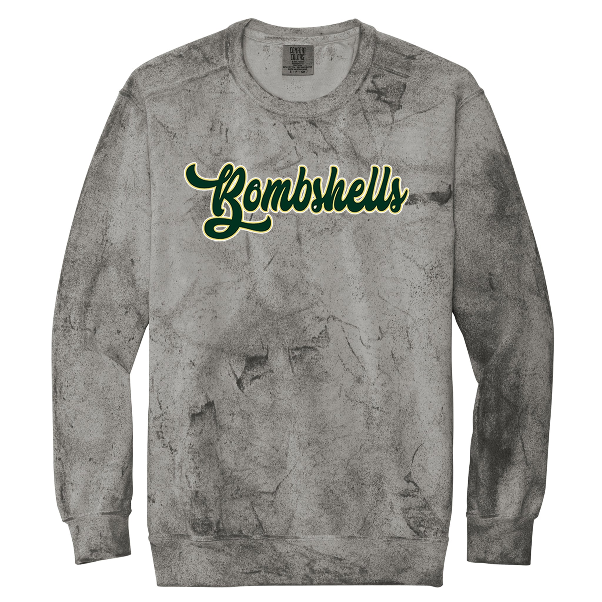 Bombshell's Fastpitch Color Blast Crewneck Sweatshirt
