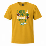 Boiling Springs Loud & Proud Football Mom T-Shirt