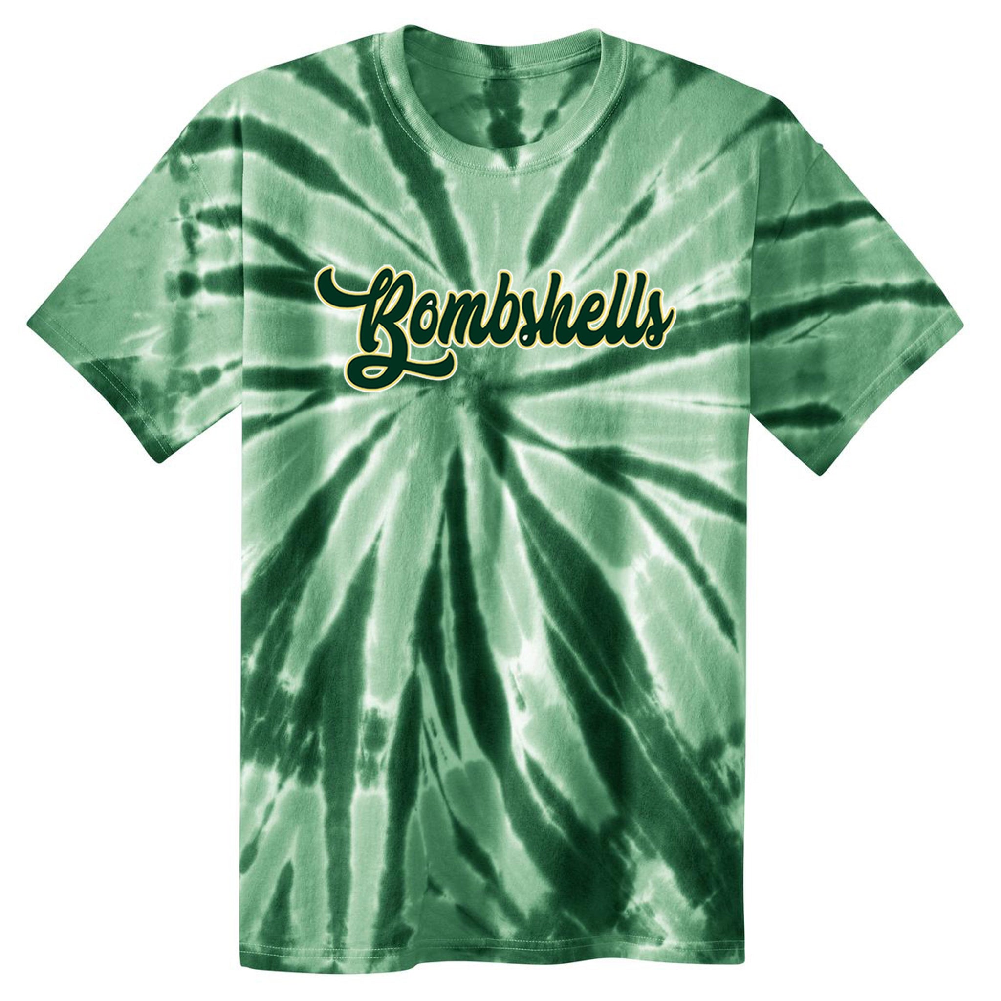 Bombshell's Fastpitch Slowpitch Port & Company® Tie-Dye Tee