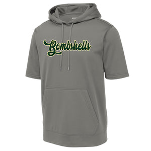 Bombshells Fastpitch Sport-Tek ® Sport-Wick ® Fleece Short Sleeve Hooded Pullover