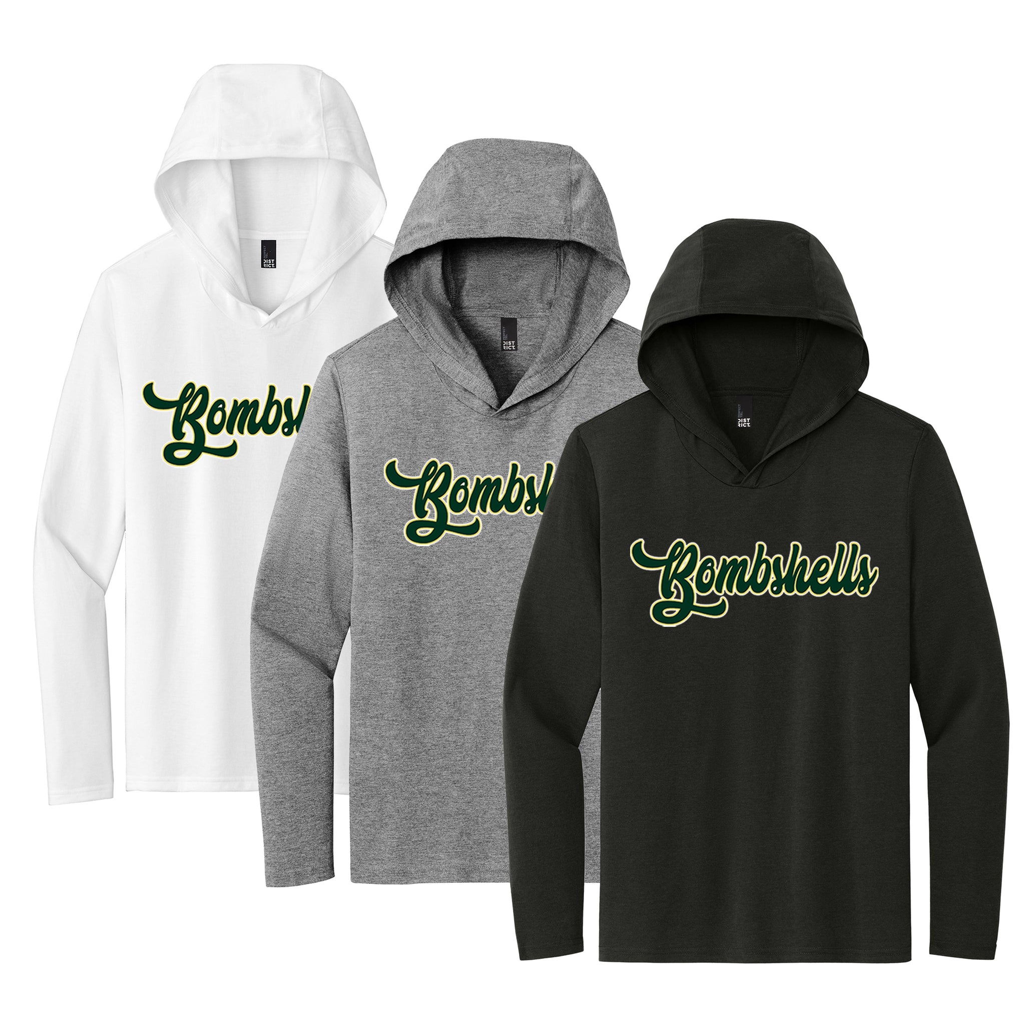 Bombshells Fastpitch District Perfect Tri ® Long Sleeve Hoodie