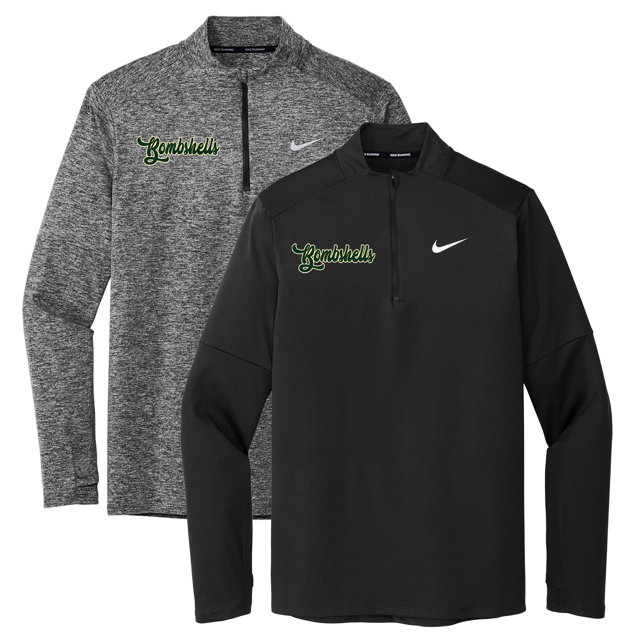 Bombshells Fastpitch Nike Dri-FIT Element 1/2-Zip Top