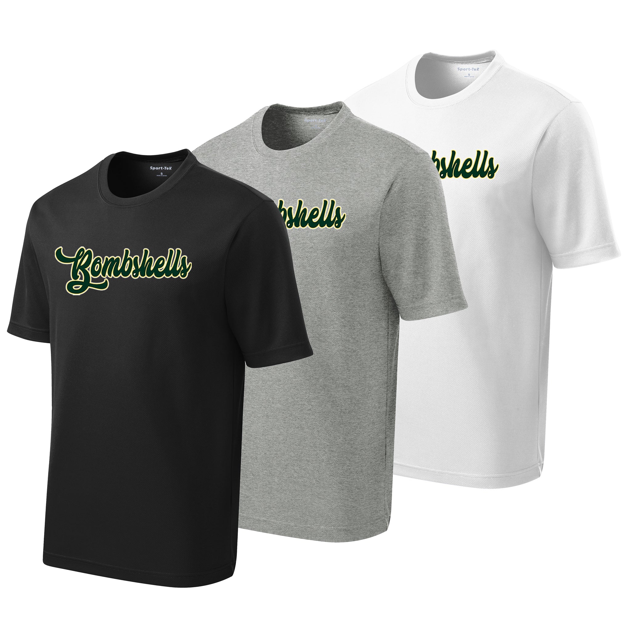 Bombshells Fastpitch Sport-Tek® PosiCharge® RacerMesh® Tee