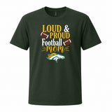 Boiling Springs Loud & Proud Football Mom T-Shirt