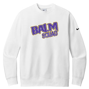 Balm Squad Slowpitch Nike Club Fleece Sleeve Swoosh Crew