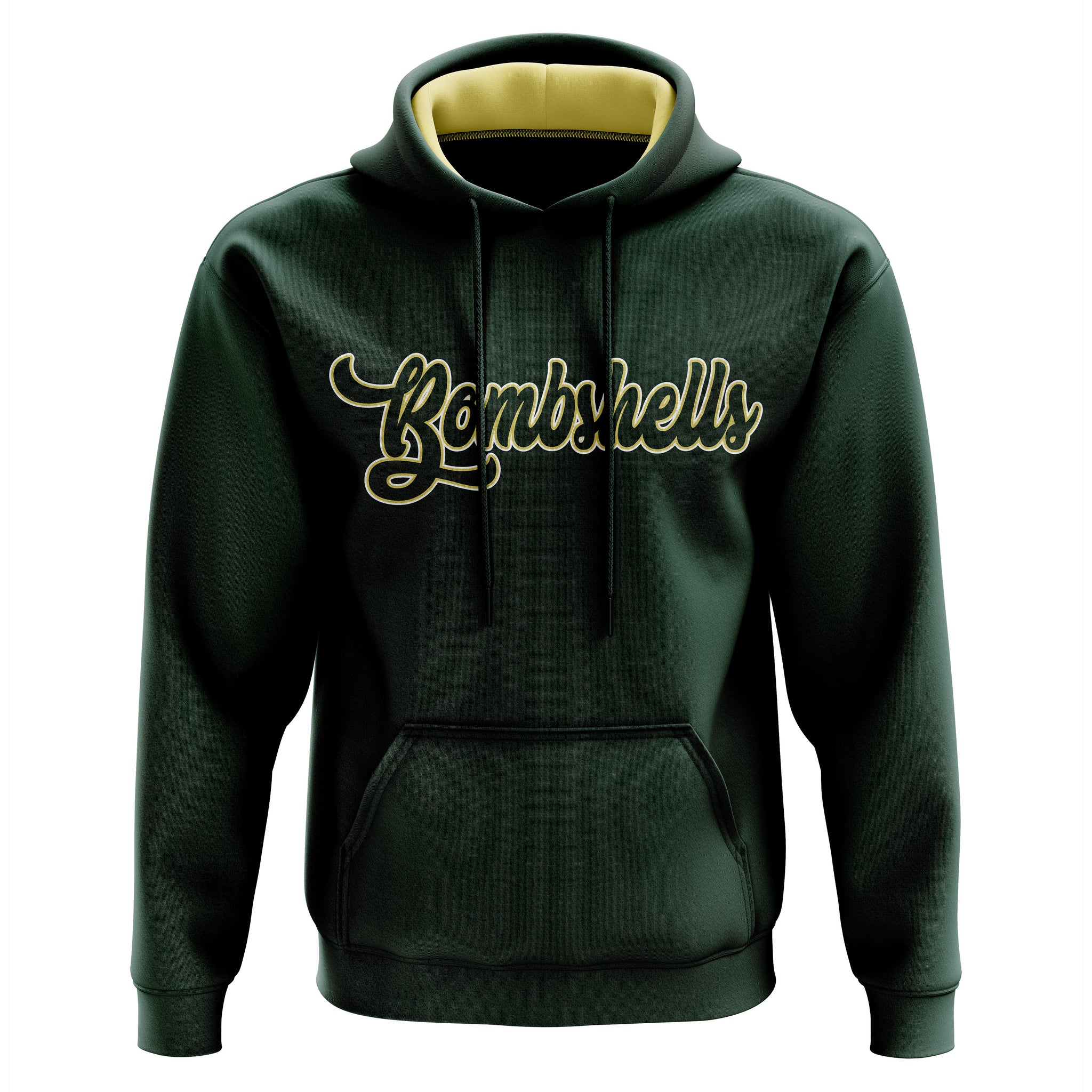 Bombshells Fastpitch Mens Full Sub Hoodie