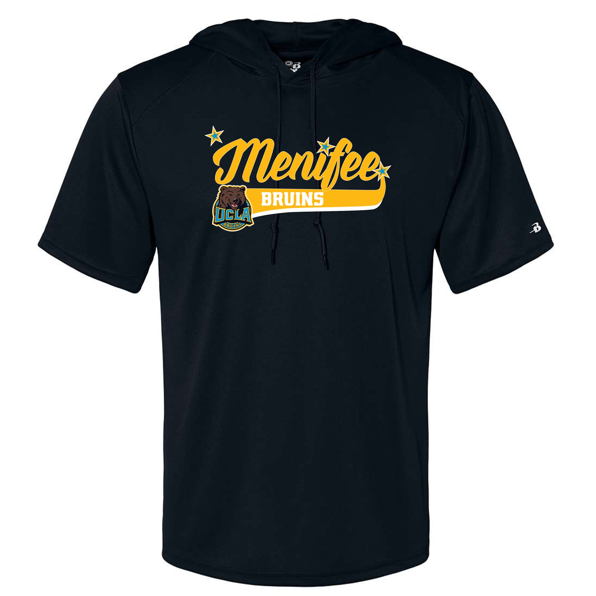 Menifee Bruins Fastpitch Badger B-Core Hooded T-Shirt