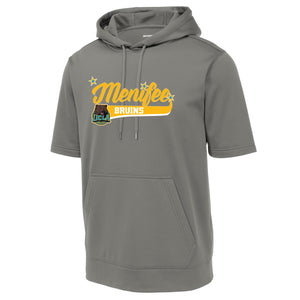 Menifee Bruins Fastpitch Sport-Tek ® Sport-Wick ® Fleece Short Sleeve Hooded Pullover