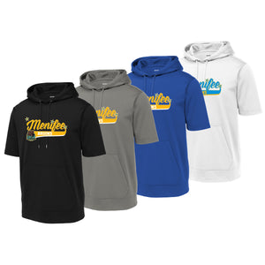 Menifee Bruins Fastpitch Sport-Tek ® Sport-Wick ® Fleece Short Sleeve Hooded Pullover