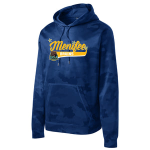 Menifee Bruins Fastpitch Sport-Tek® Sport-Wick® CamoHex Fleece Hooded Pullover