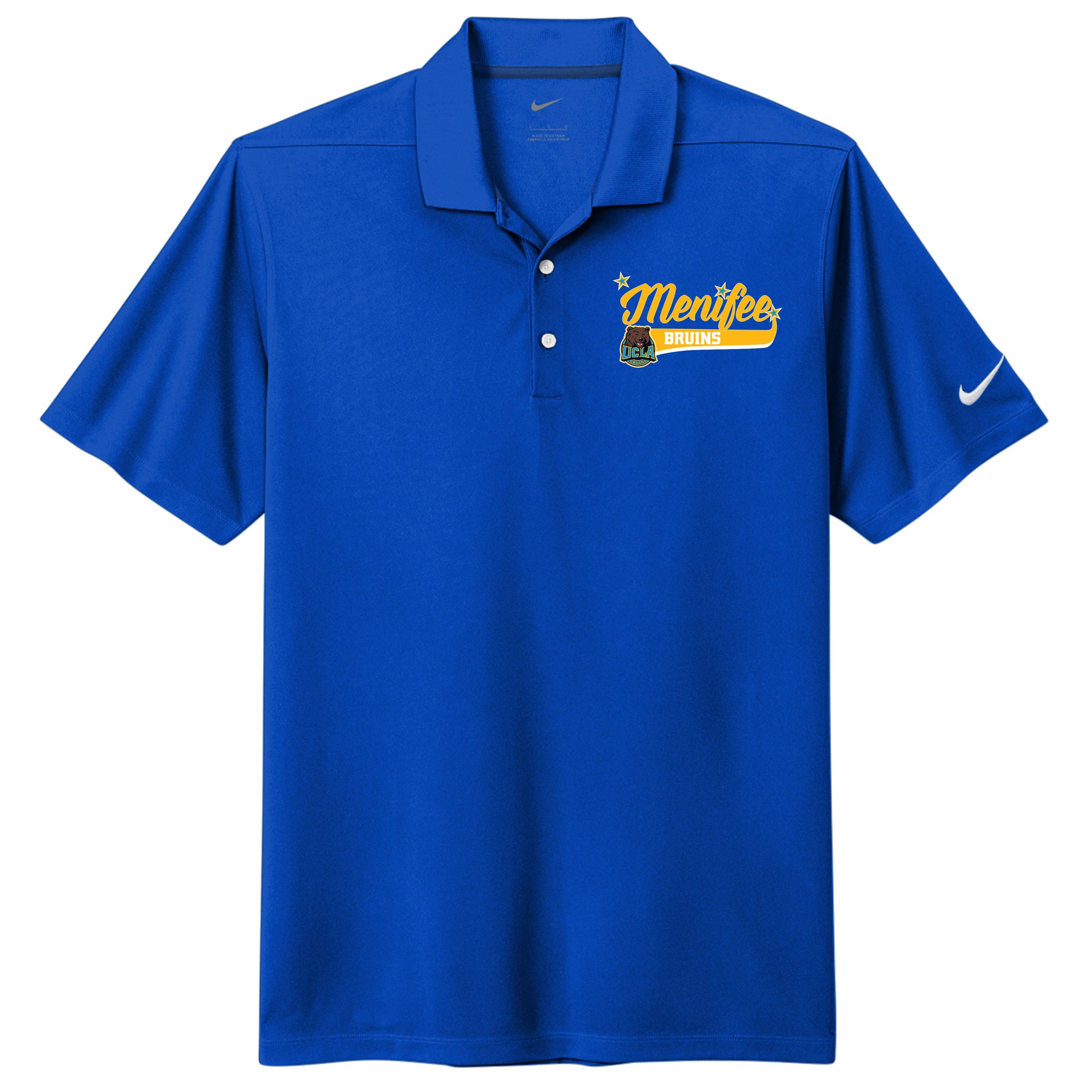 Menifee Bruins Fastpitch Nike Dri-FIT Micro Pique 2.0 Pocket Polo