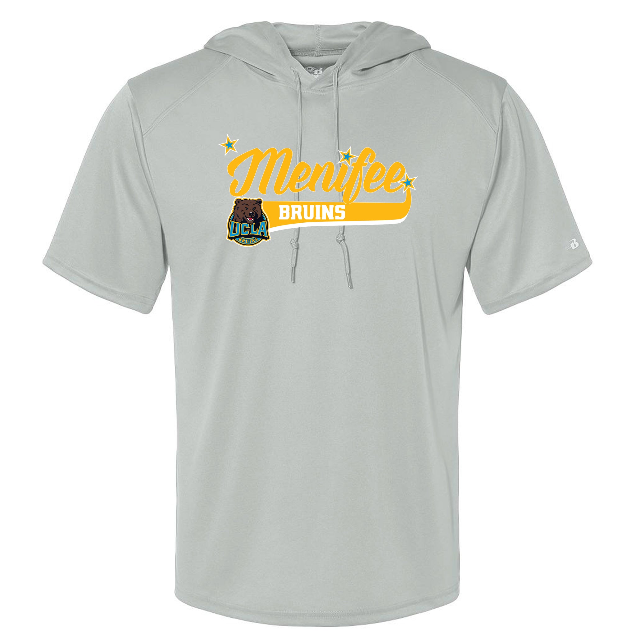 Menifee Bruins Fastpitch Badger B-Core Hooded T-Shirt