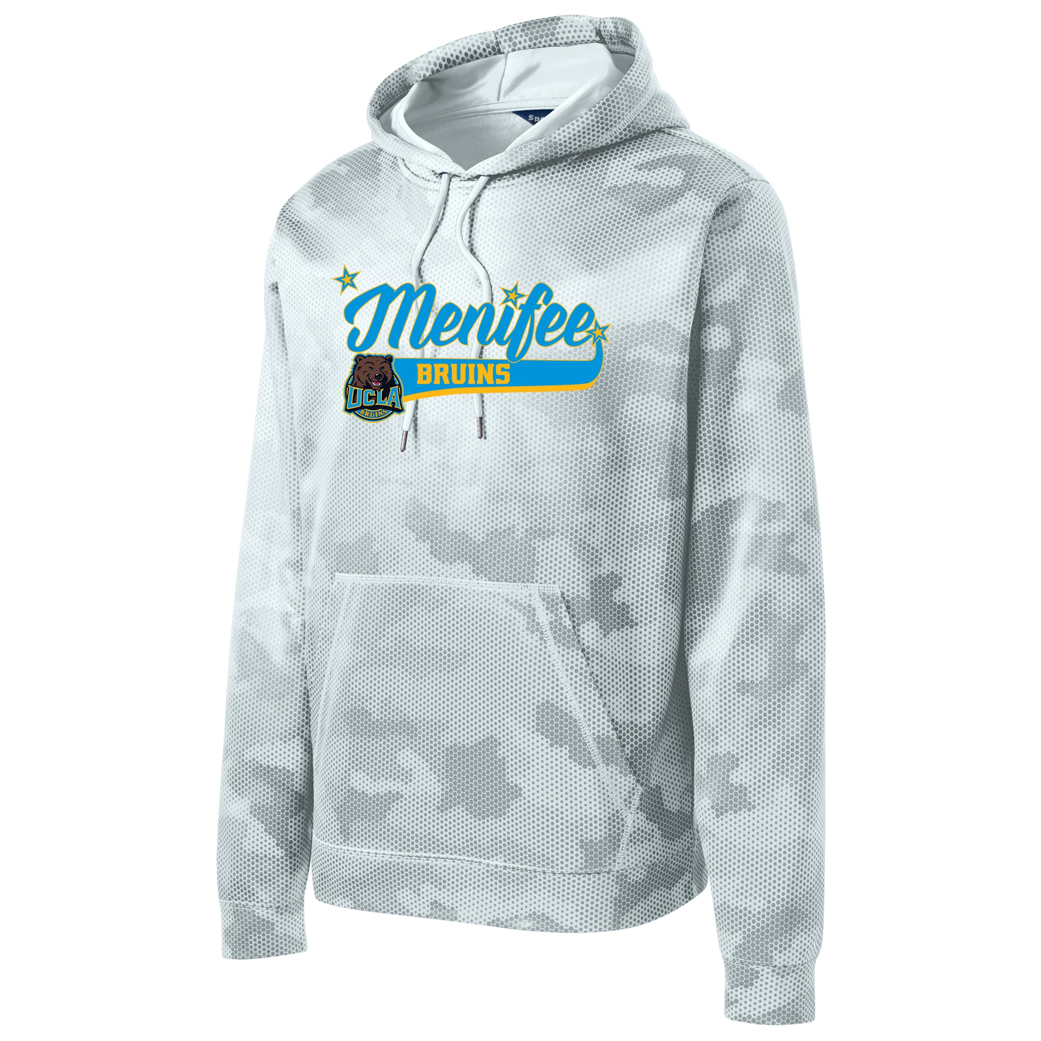 Menifee Bruins Fastpitch Sport-Tek® Sport-Wick® CamoHex Fleece Hooded Pullover