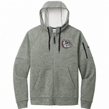 Bulldogs Nike Therma-FIT Pocket Full-Zip Fleece Hoodie