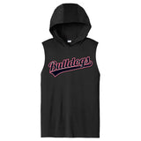 Bulldogs Mens/Boys Full Sublimation Sleeveless Hoodie