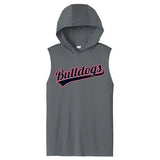 Bulldogs Mens/Boys Full Sublimation Sleeveless Hoodie