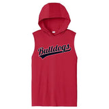Bulldogs Mens/Boys Full Sublimation Sleeveless Hoodie