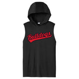 Bulldogs Mens/Boys Full Sublimation Sleeveless Hoodie