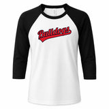 Bulldogs BELLA+CANVAS® Unisex 3/4-Sleeve Baseball Tee