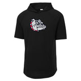 Bulldogsh Sport-Tek ® PosiCharge ® Tri-Blend Wicking Short Sleeve Hoodie