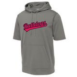 Bulldogs Sport-Tek ® Sport-Wick ® Fleece Short Sleeve Hooded Pullover