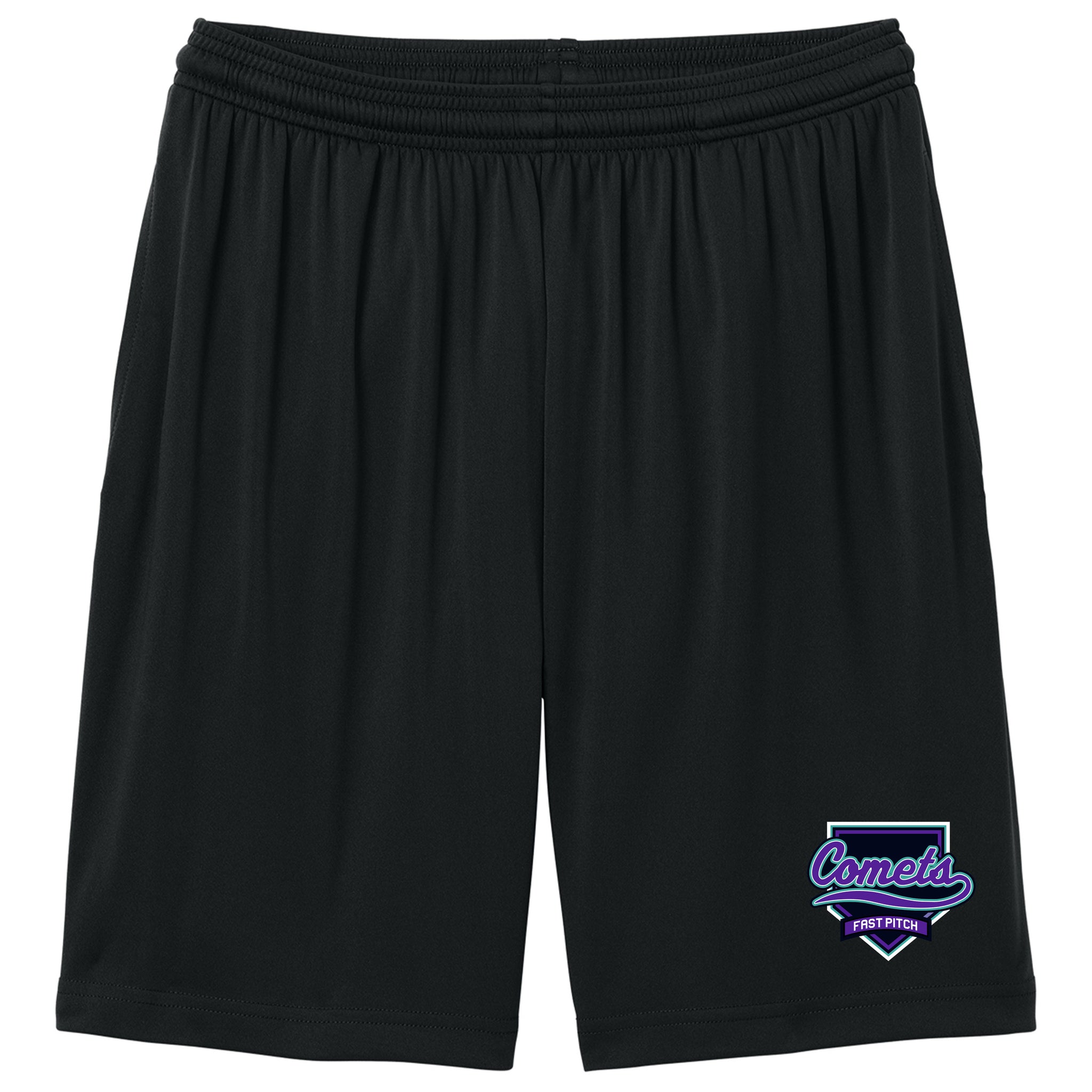 Comets Fastpitch Sport-Tek® PosiCharge® Competitor™ 7” Pocketed Short