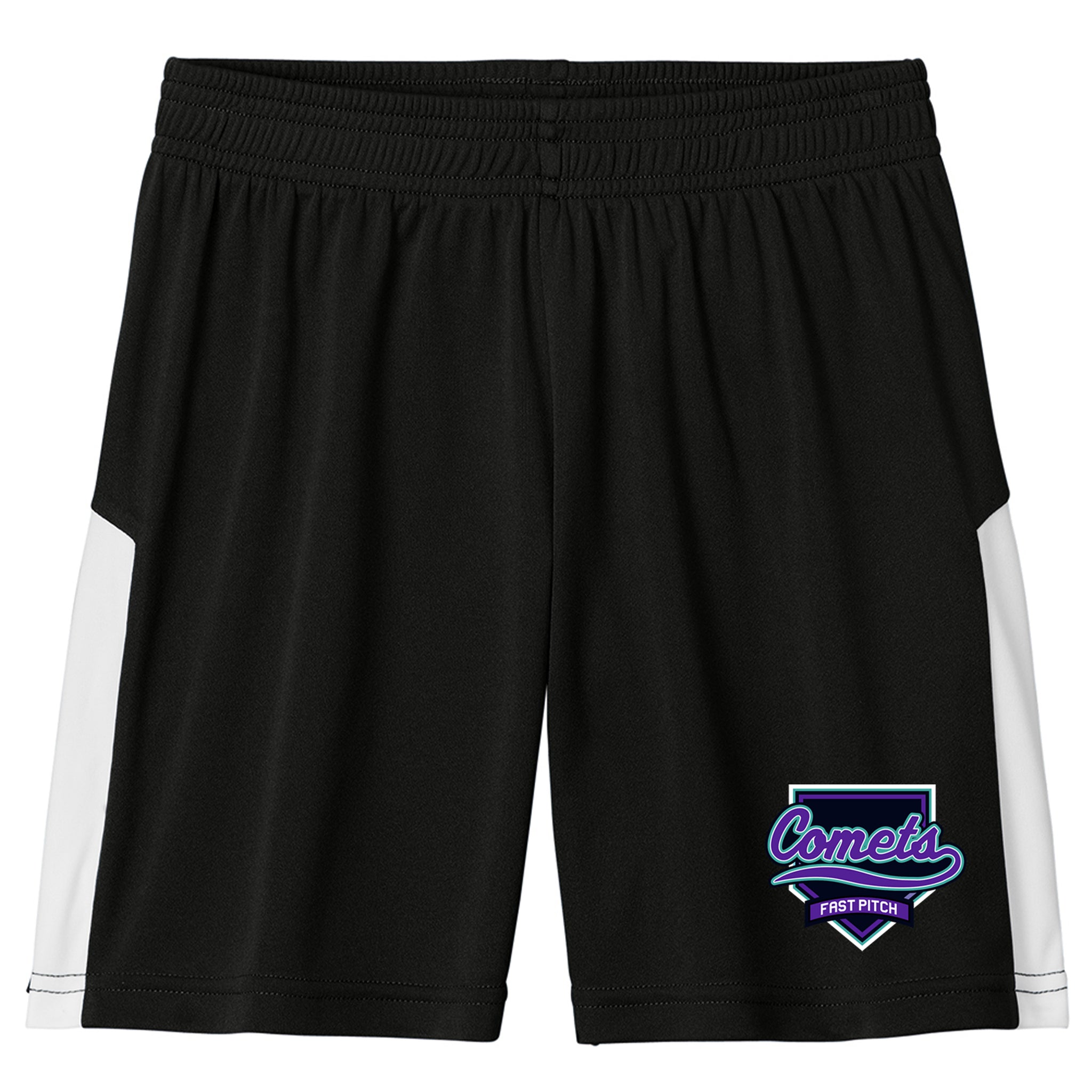 Comets Fastpitch Sport-Tek® Women's Club 5” Short