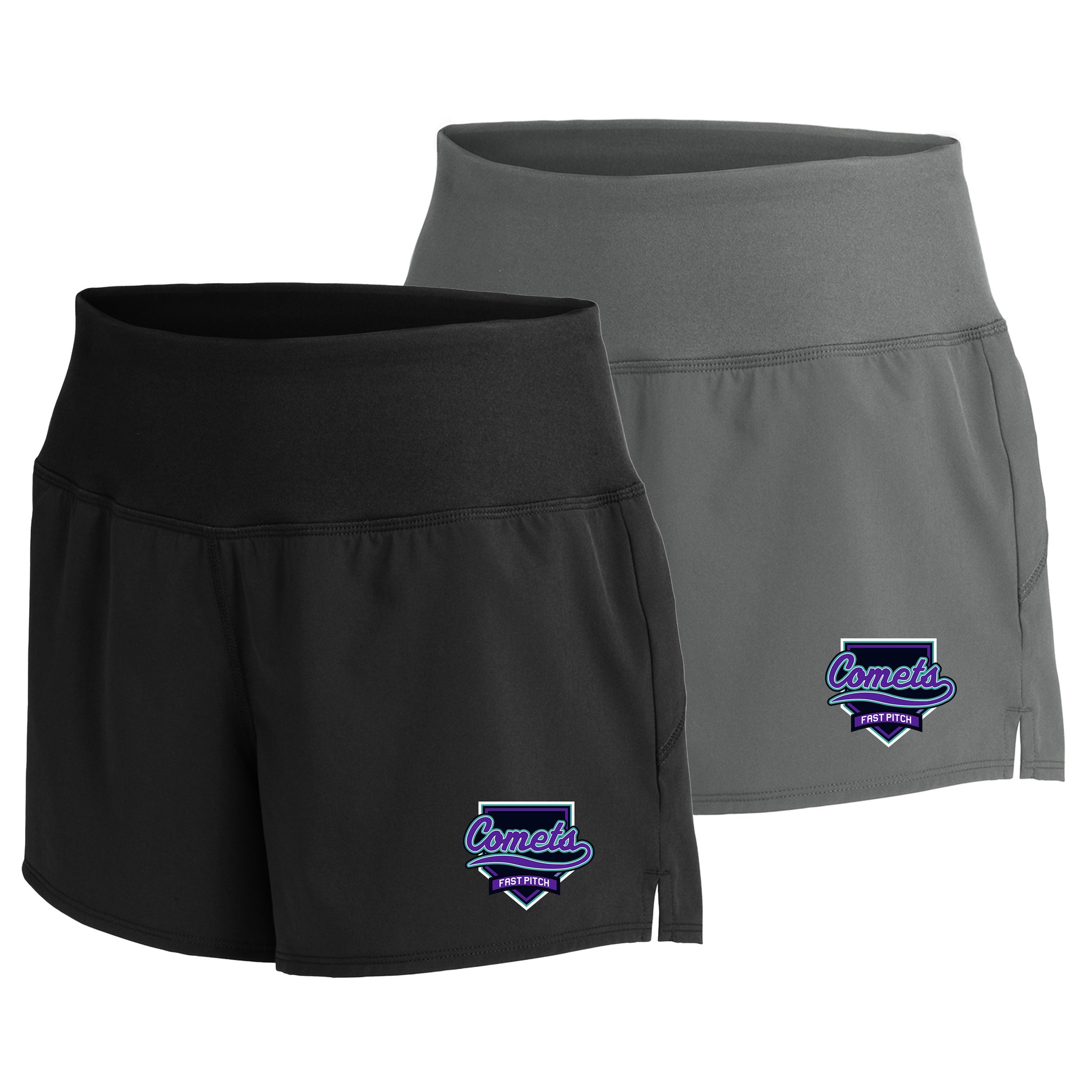 Comets Fastpitch Sport-Tek® Ladies Repeat Short