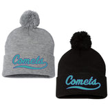 Comets Fastpitch Sportsman 12" Pom-Pom Cuffed Beanie