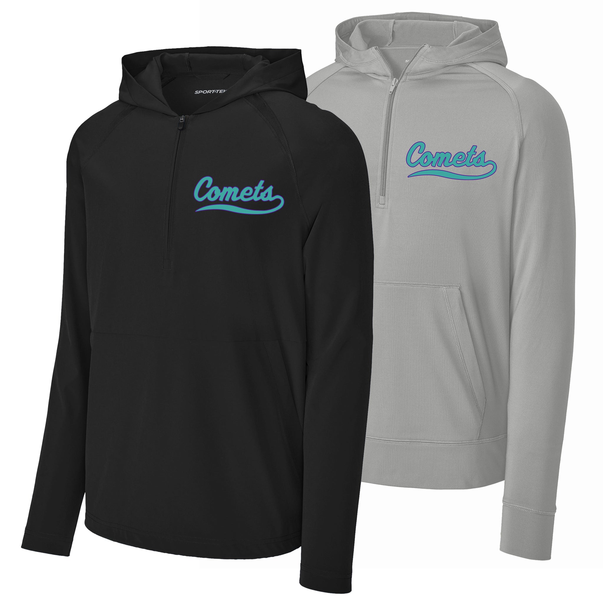 Comets Fastpitch Sport-Tek® Sport-Wick® Stretch 1/2-Zip Hoodie