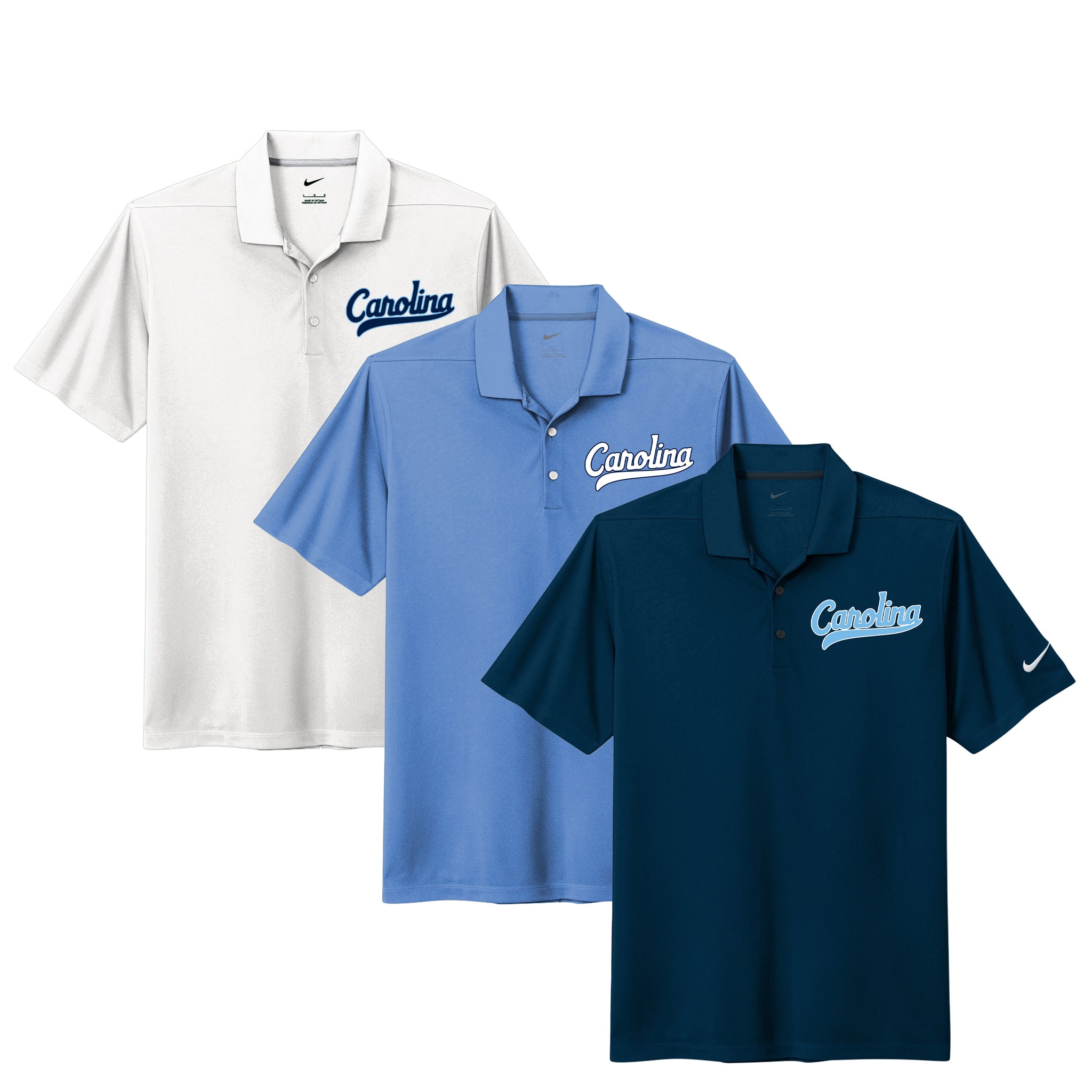Carolina Baseball Club Nike Dri-FIT Micro Pique 2.0 Pocket Polo