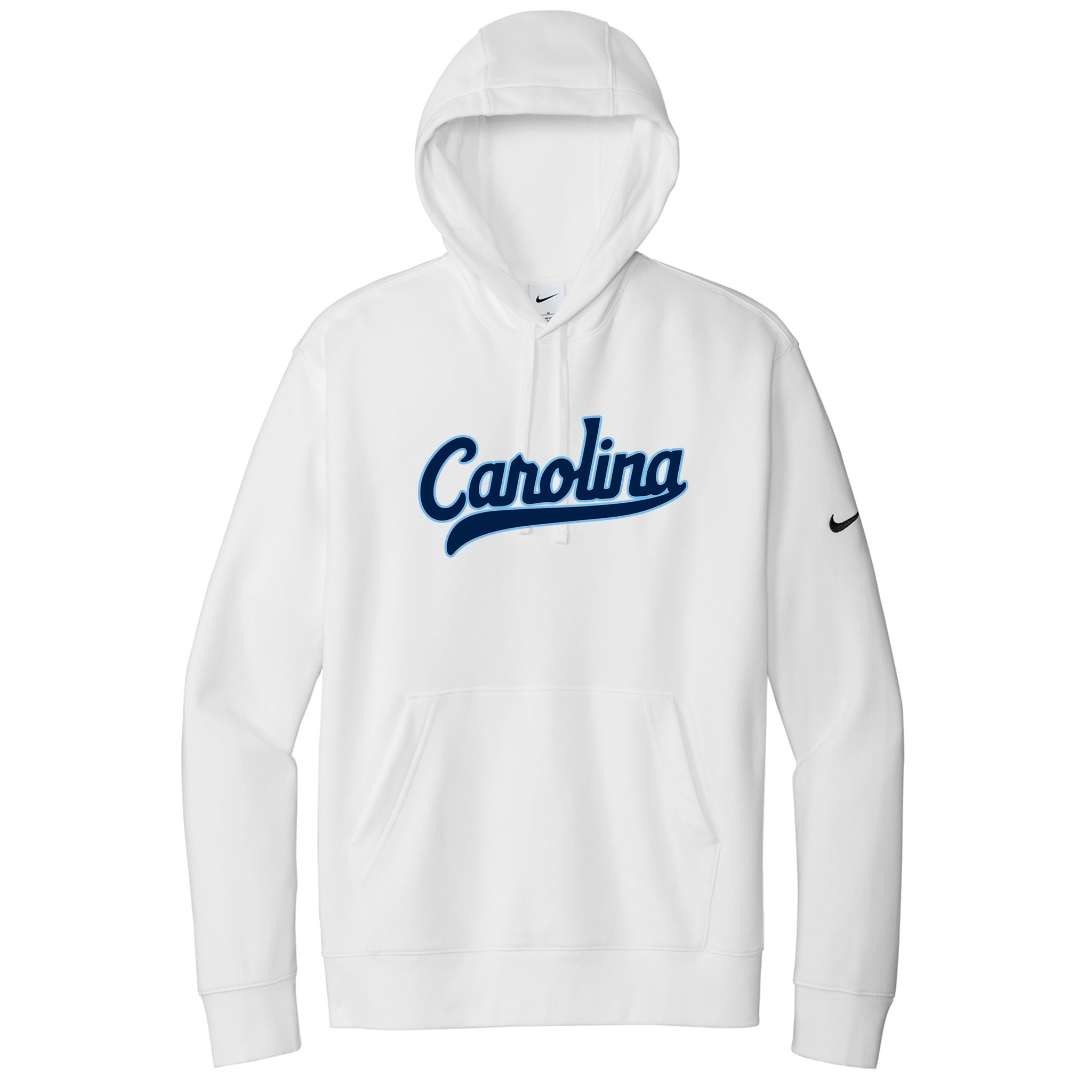 Carolina Baseball Club Nike Club Fleece Sleeve Swoosh Pullover Hoodie