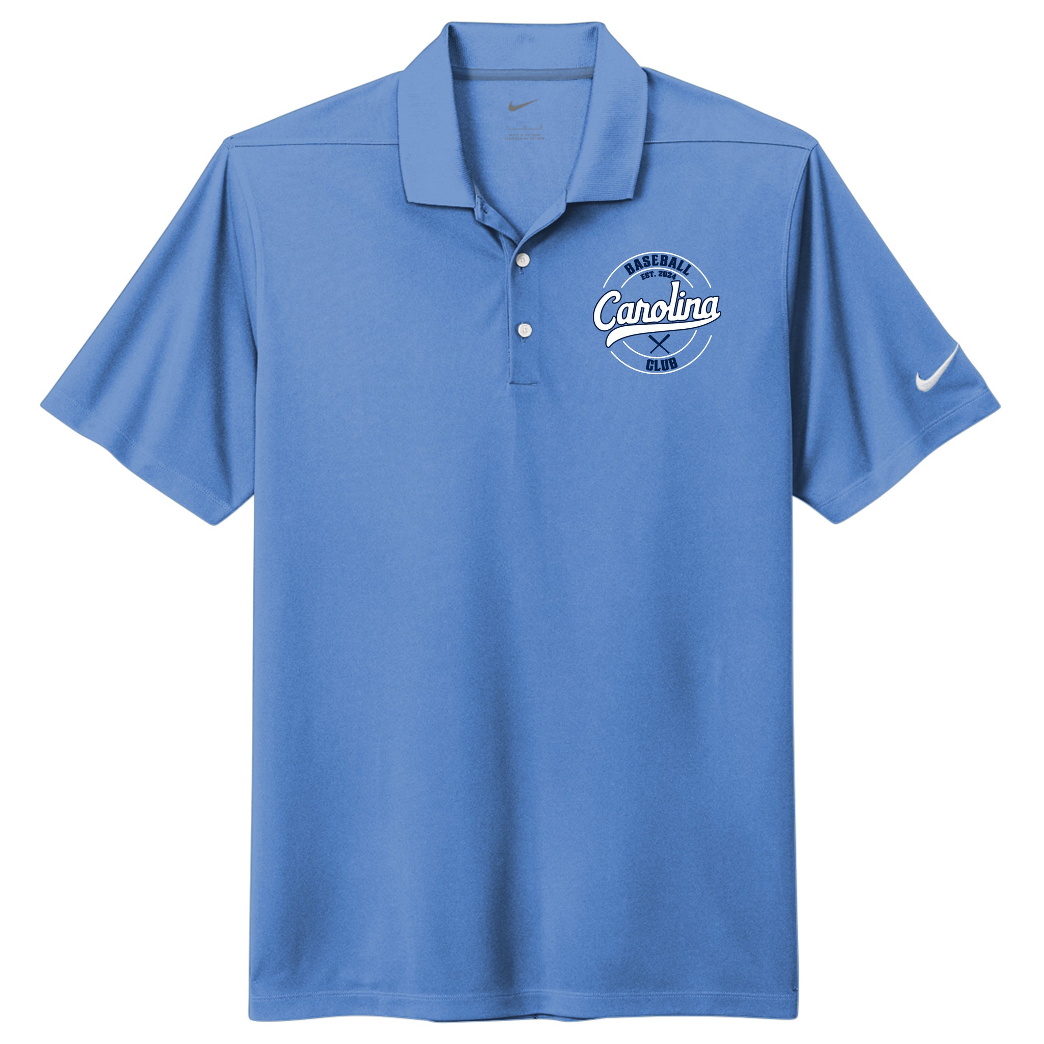 Carolina Baseball Club Nike Dri-FIT Micro Pique 2.0 Pocket Polo