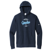 Carolina Baseball Club Nike Club Fleece Sleeve Swoosh Pullover Hoodie