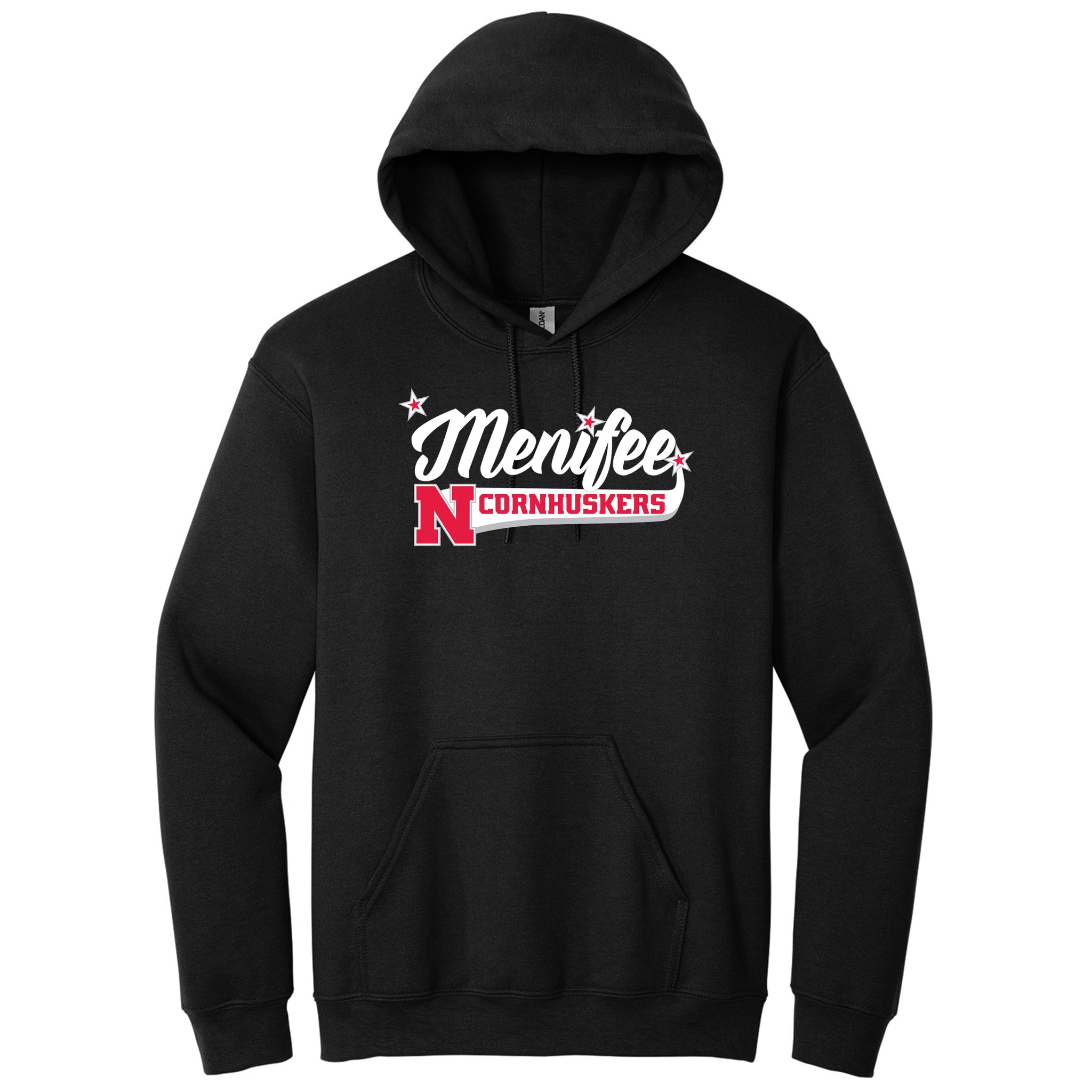 Menifee Cornhuskers Fastpitch Gildan® Heavy Blend™ Hooded Sweatshirt