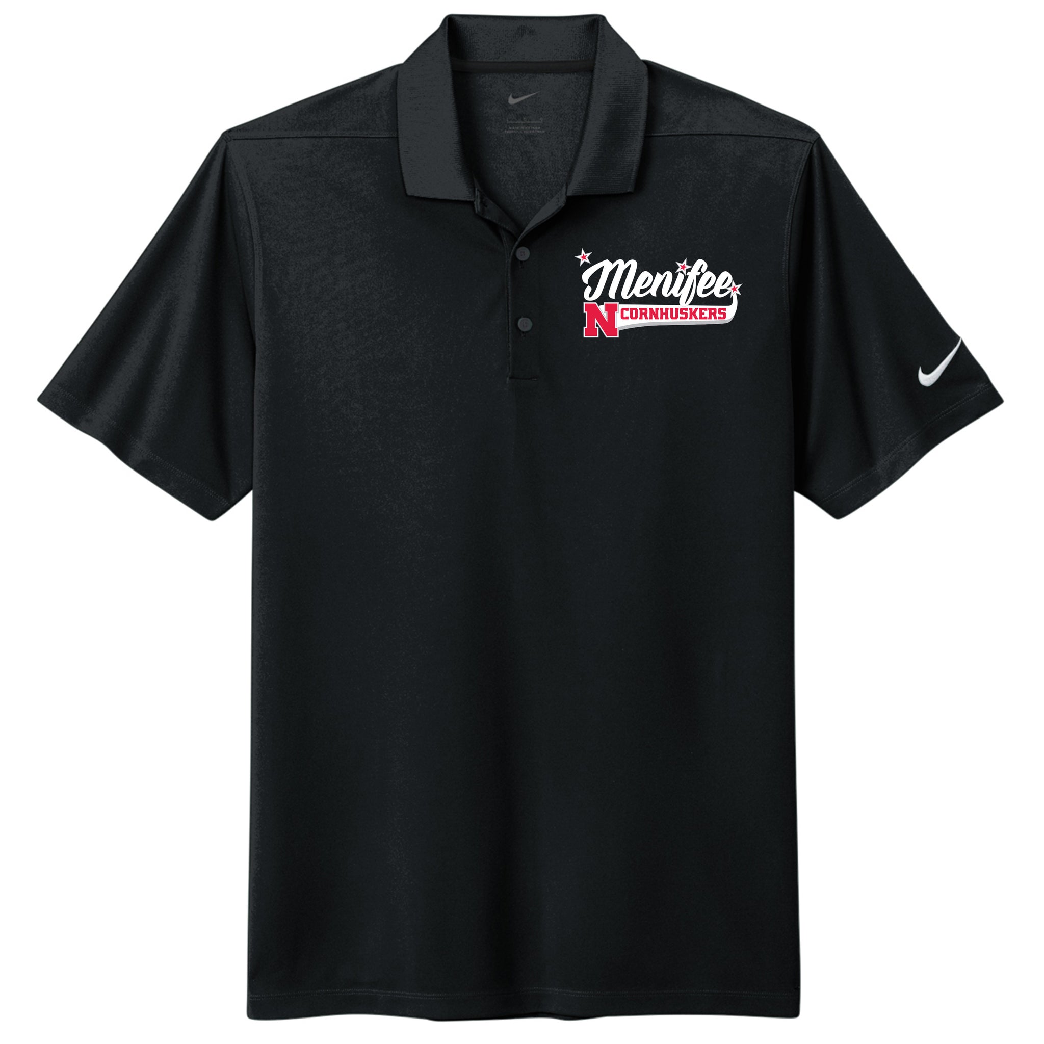 Menifee Cornhuskers Fastpitch Nike Dri-FIT Micro Pique 2.0 Pocket Polo