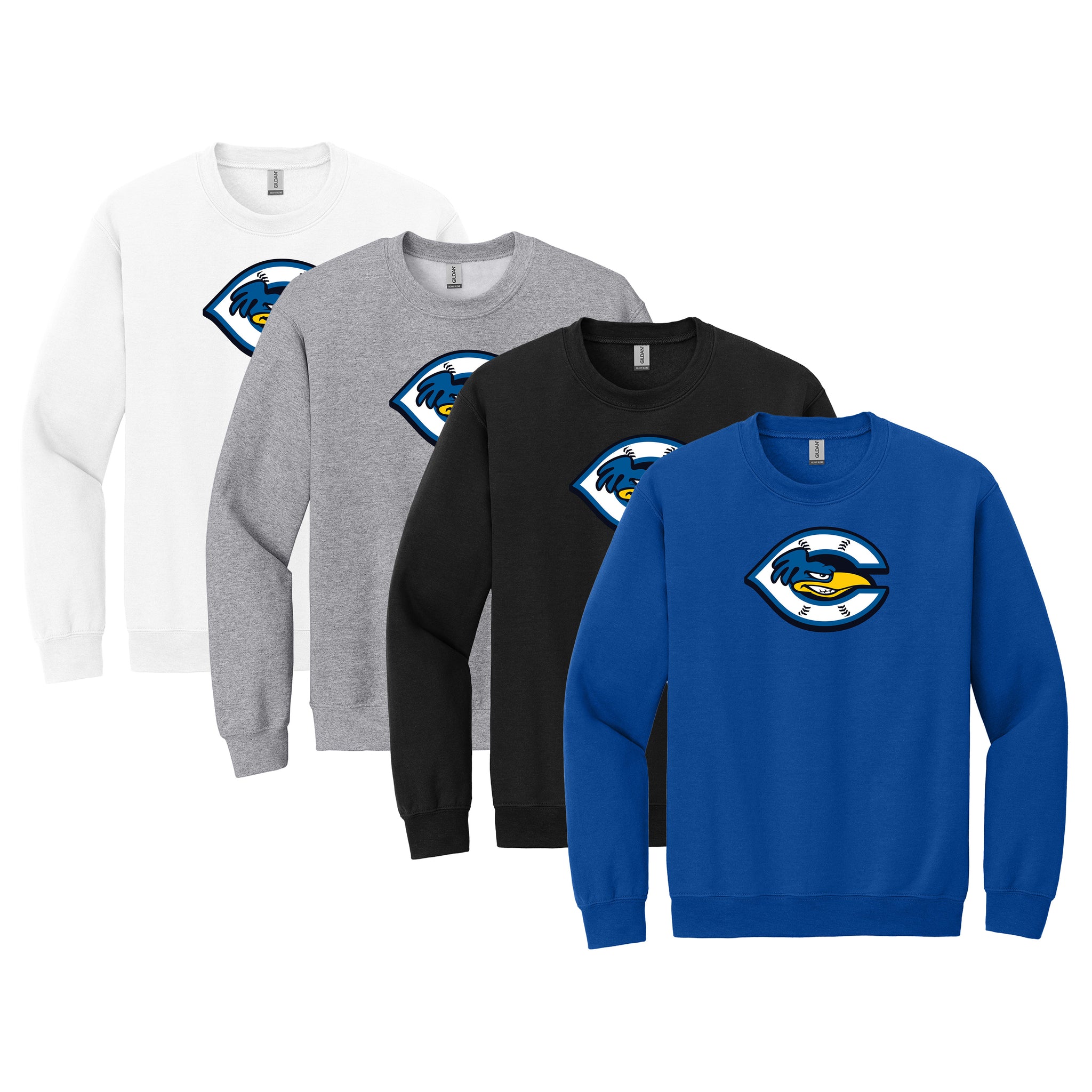 Cherryville Roadrunners Baseball Gildan® Heavy Blend™ Crewneck Sweatshirt