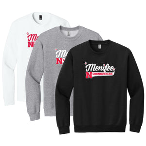 Menifee Cornhuskers Fastpitch Gildan® Heavy Blend™ Crewneck Sweatshirt