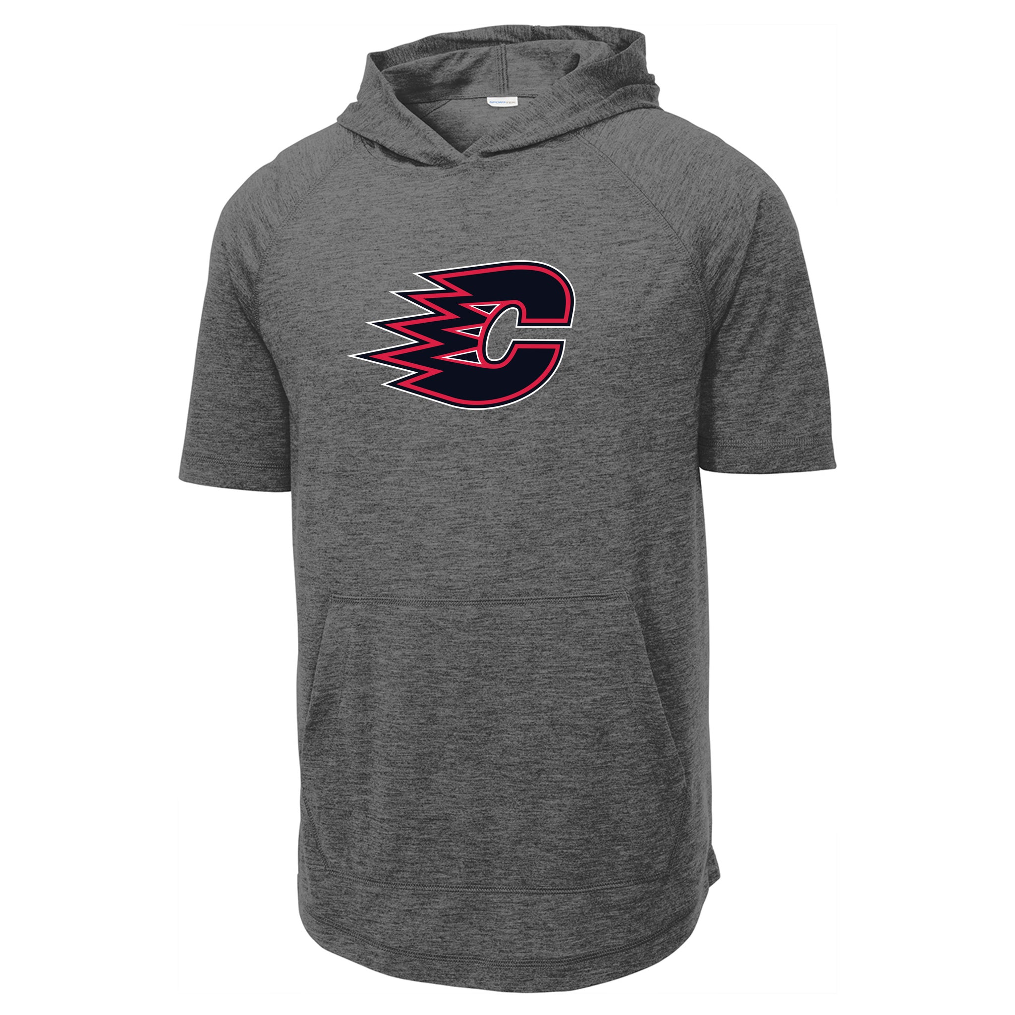 Centennial Hockey Sport-Tek ® PosiCharge ® Tri-Blend Wicking Short Sleeve Hoodie