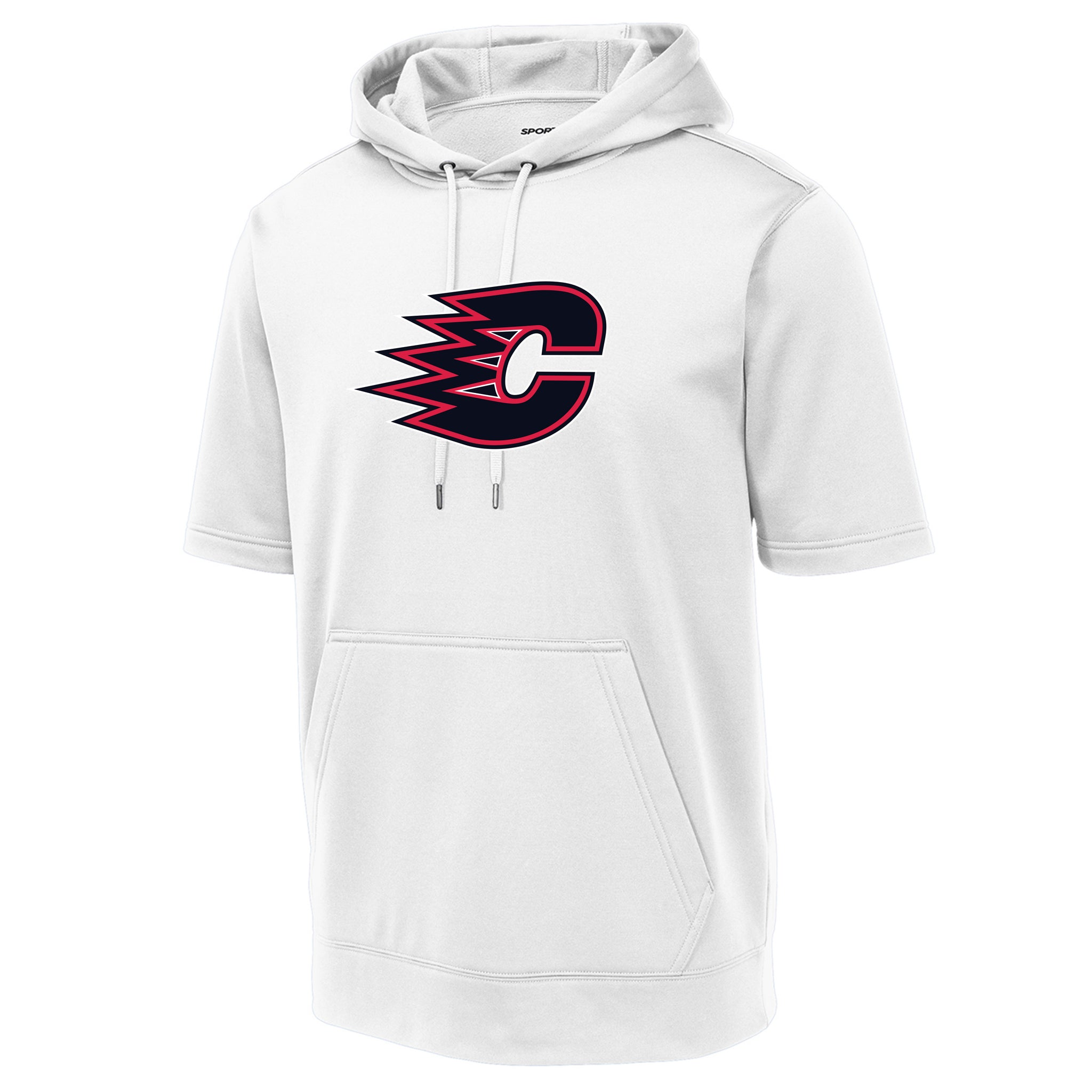 Centennial Hockey Sport-Tek ® Sport-Wick ® Fleece Short Sleeve Hooded Pullover