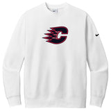 Centennial Hockey Nike Club Fleece Sleeve Swoosh Crew