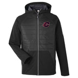 Centennial Hockey Unisex Techno Lite Hybrid Hooded Jacket