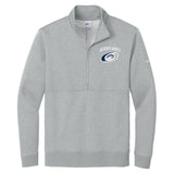 Carolina Hurricanes Nike Club Fleece Sleeve Swoosh 1/2-Zip
