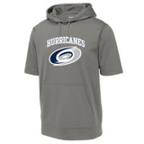 Carolina Hurricanes Sport-Tek ® Sport-Wick ® Fleece Short Sleeve Hooded Pullover