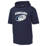 Carolina Hurricanes Sport-Tek ® Sport-Wick ® Fleece Short Sleeve Hooded Pullover
